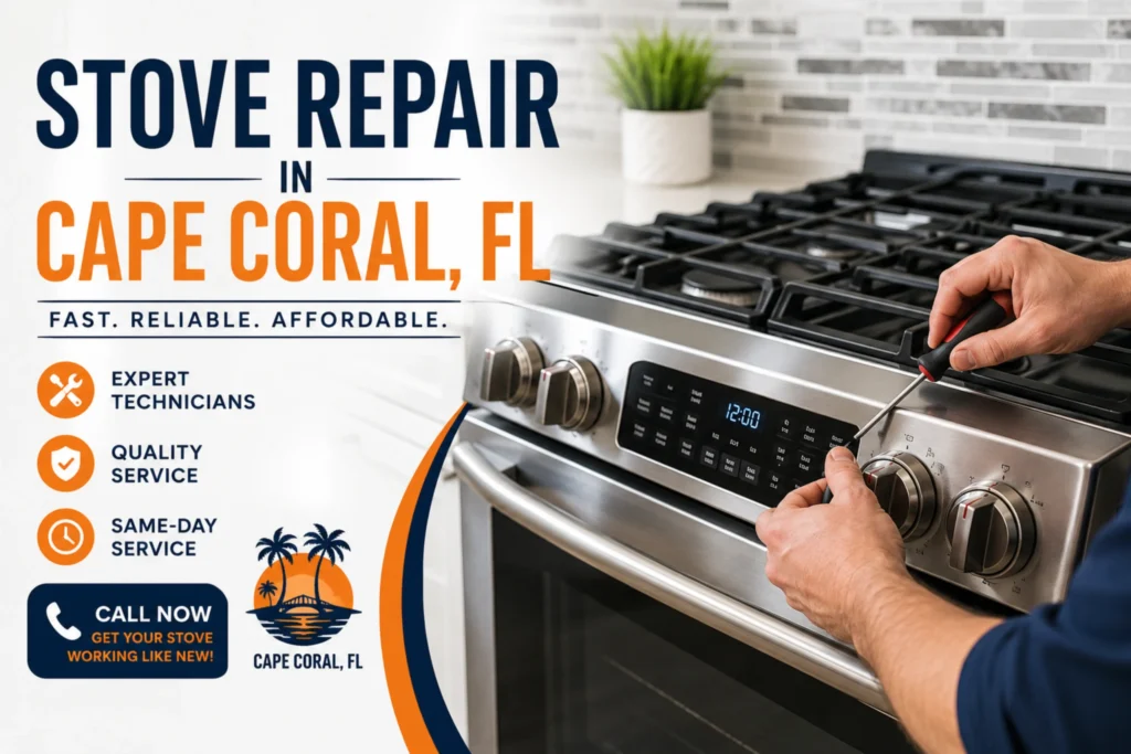 Stove repair in cape coral, FL